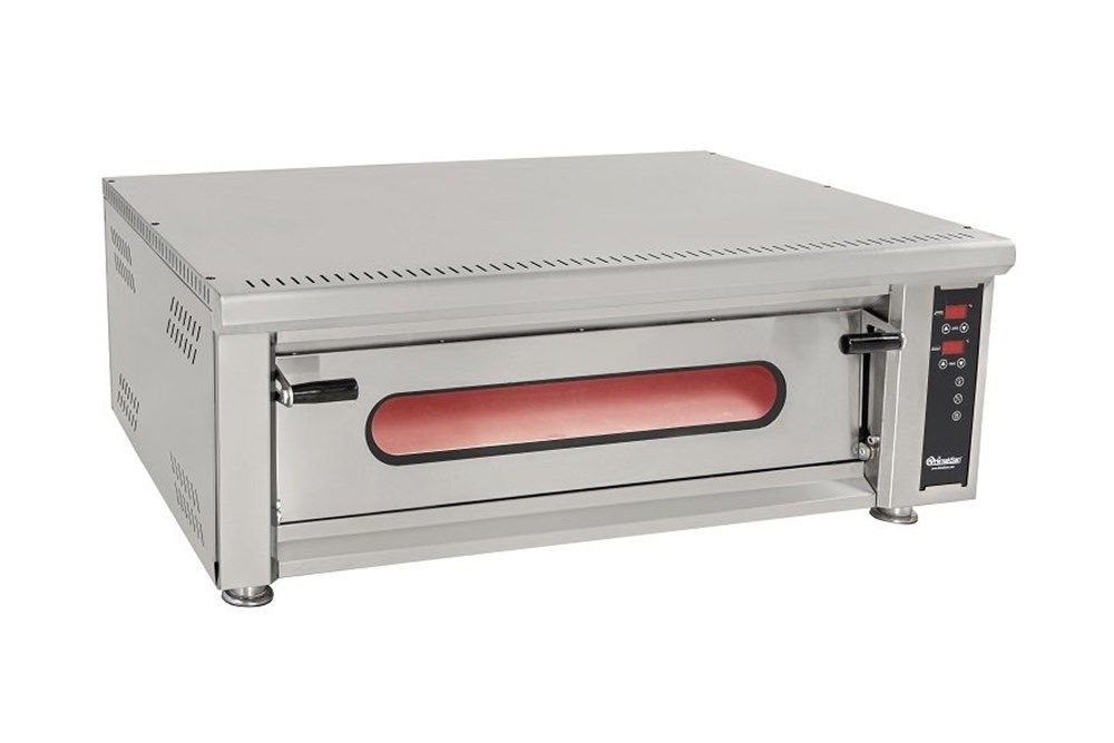 Himaksan Pizza Fırını Tek Katlı Elektrikli, Dijital 6X30 Cm HMK-PFD4 874