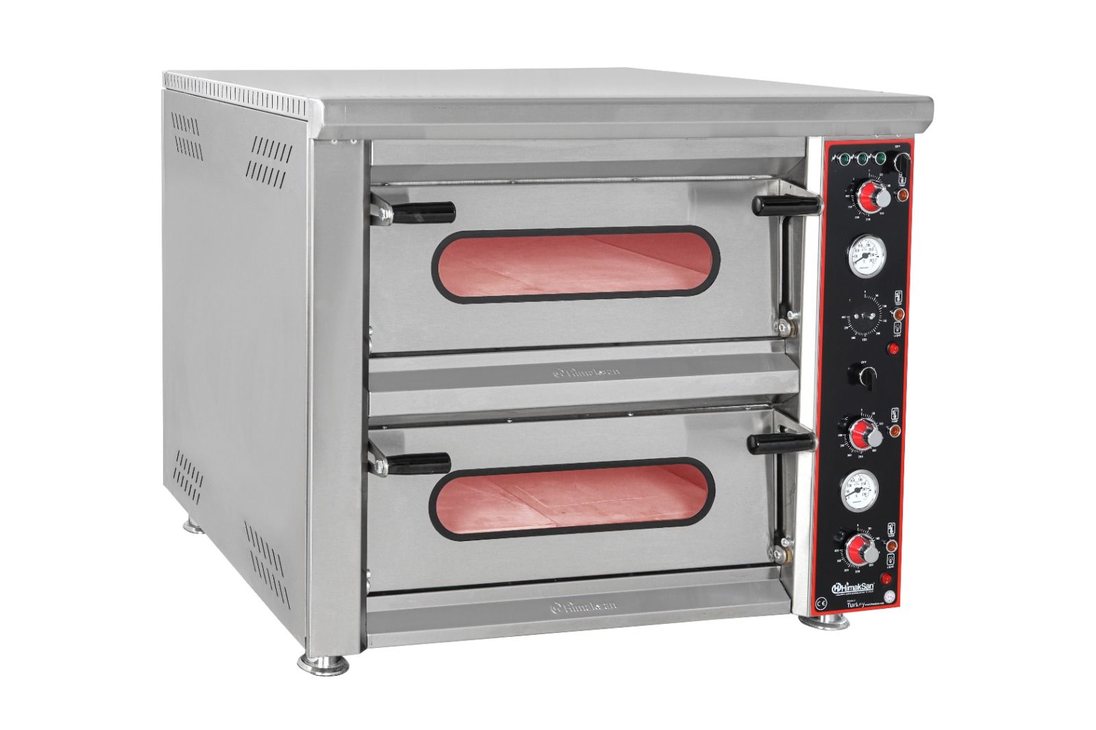 Himaksan Pizza Fırını Çift Katlı Elektrikli, 8x30cm HMK-PFE8 878