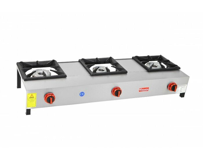 Himaksan 3 lü Lokanta Ocağı, Gazlı ve Lpg, HMK-LKK- 3 CE