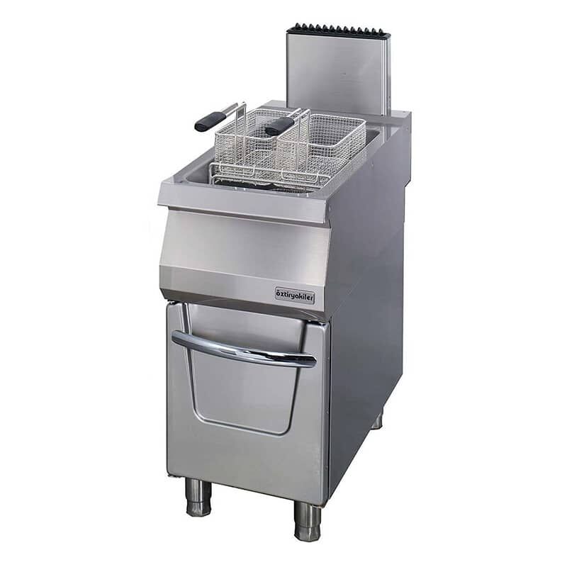 Öztiryakiler Gazlı Fritöz Dolaplı, 22 Litre 40x90x85 Cm