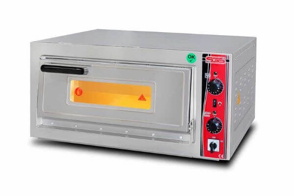 SGS Elektrikli Pizza Fırını, 1 Adet 40 cm Pizza Kapasitesi, 3500 W, PO-4040E