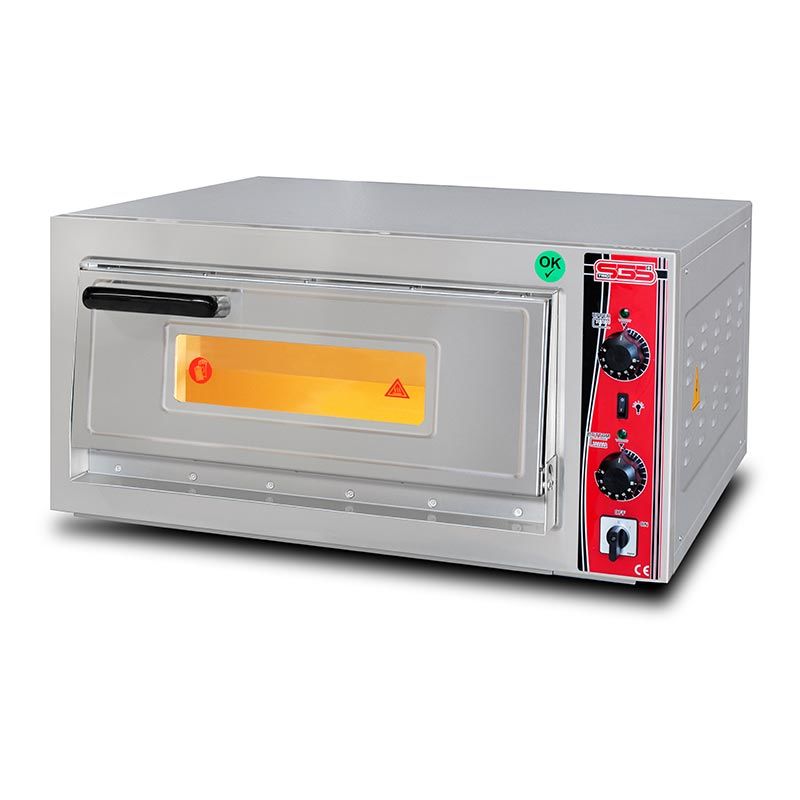 SGS Pizza Fırını, 25 cm 4 Pizza Kapasiteli, Elektrikli, PO 5050 E