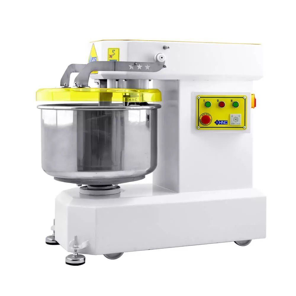 HNC 44 Kg Spiral Hamur Yoğurma Makinesi, Çift Devirli 380V HSY-40T