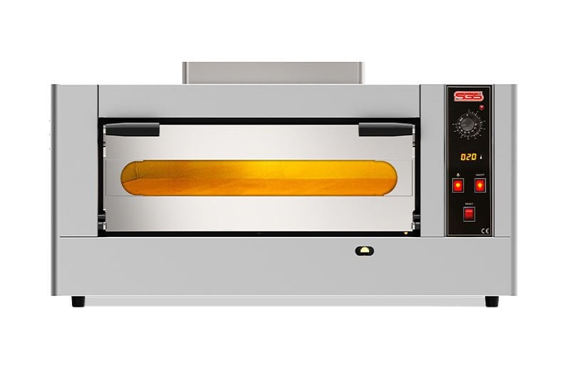 SGS Gazlı Pizza Fırını, 9 Adet 30 cm Pizza Kapasiteli, 22000 W, PO / 9G
