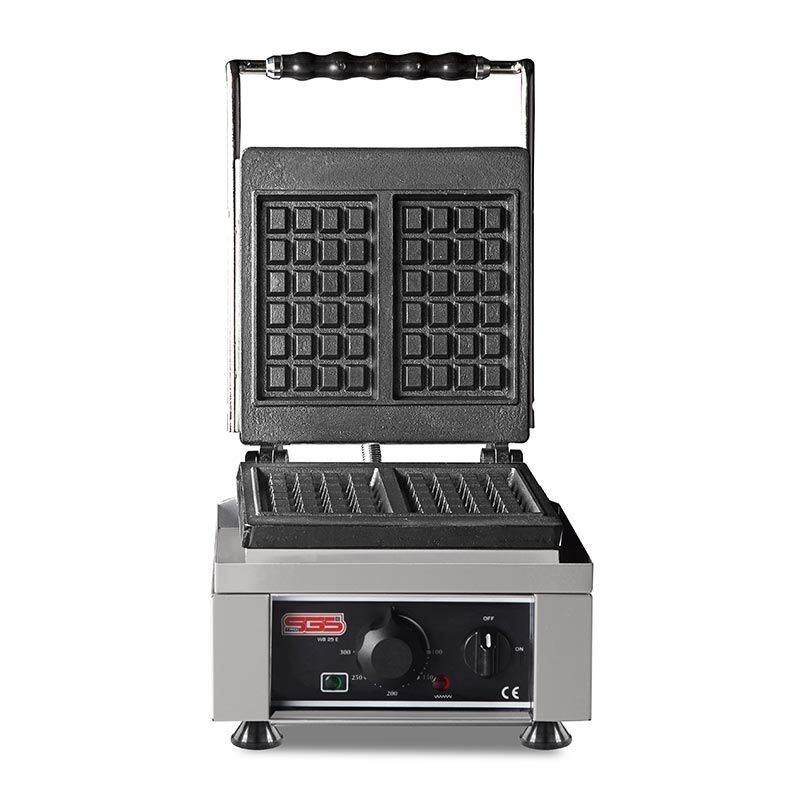SGS Kare Model Waffle Makinesi, Tekli, Elektrikli, WK 25 E