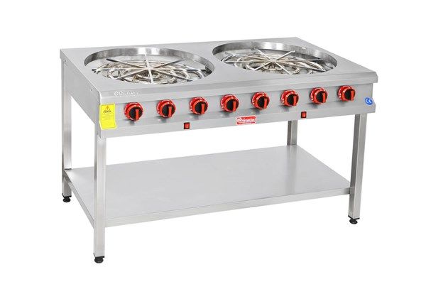 Himaksan 2 li Börek Ocağı Motorlu Gazlı ve Lpg, HMK-MBROG 2