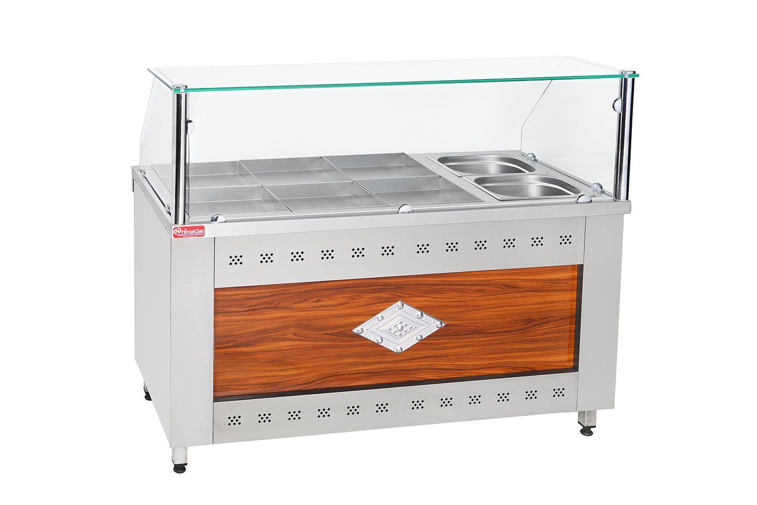 Himaksan Benmari 6 Tepsi + 2 Çorbalıklı Gazlı ve Lpg, BSG 6X2