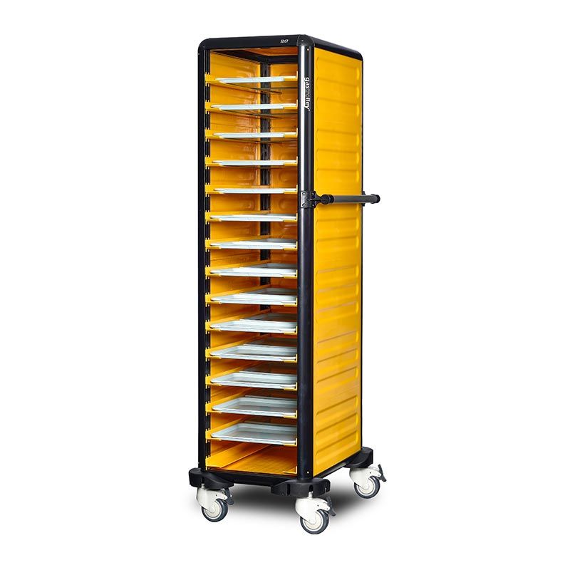 Gastrolley Tekli Self Servis Arabası 150 (2 Yanı Kapalı), G.SS.150.S.2