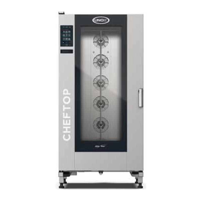 Unox Cheftop Plus Combi Fırın Gazlı, 20x2/1 XEVL-2021-GPRS