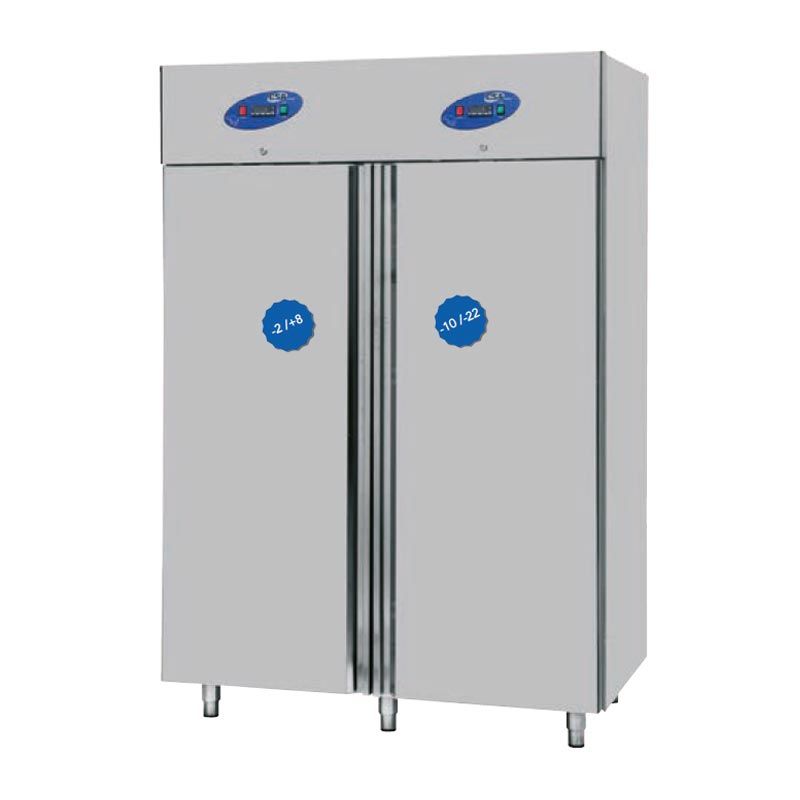 CSAİNOX Dik Tip Buzdolabı & Derin Dondurucu, 2 Kapılı, 1400 L, CS.DBNLK.1400