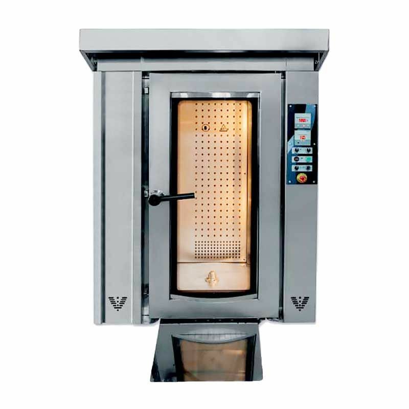 Pimak Döner Arabalı Ekmek Fırını, Elektrikli 80x100 Cm 16 Tepsi PMK 250E