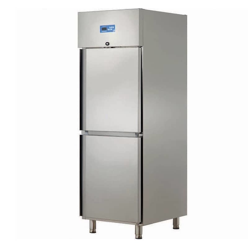 Öztiryakiler Dik Tip Buzdolabı, Çift Yarım Kapılı Monoblok GN 600 NMV