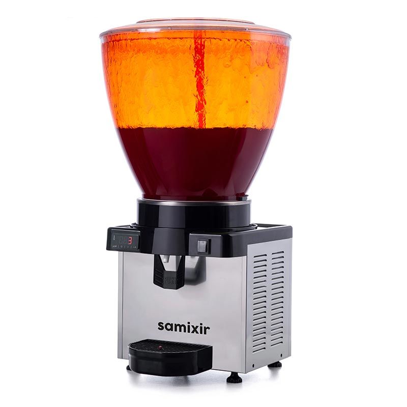 Samixir Panaromik Dijital Soğuk İçecek Dispenseri, 40 L, Inox, S40.DI