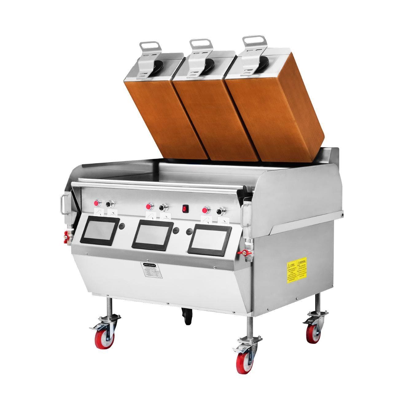 Senoven Çift Taraflı Pleyt Izgara Elektrikli, SEN-450 EPI