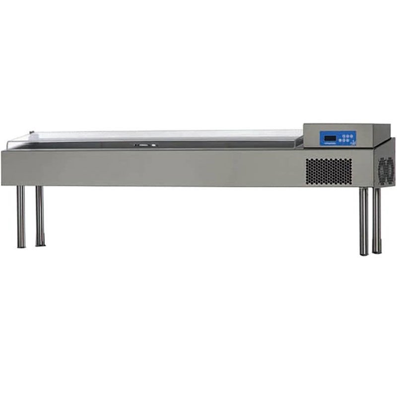 Öztiryakiler Pizza Hazırlık Ünitesi Soğutmalı Kapaklı, Yüksek Model PZC72