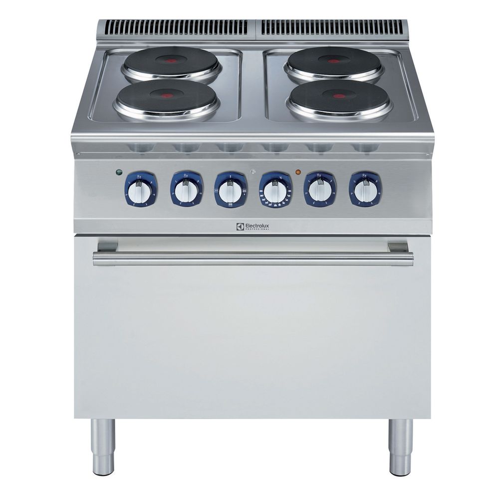 Electrolux 4 Pleytli Fırınlı Kuzine, Elektrikli 800x73x85 cm, 371016