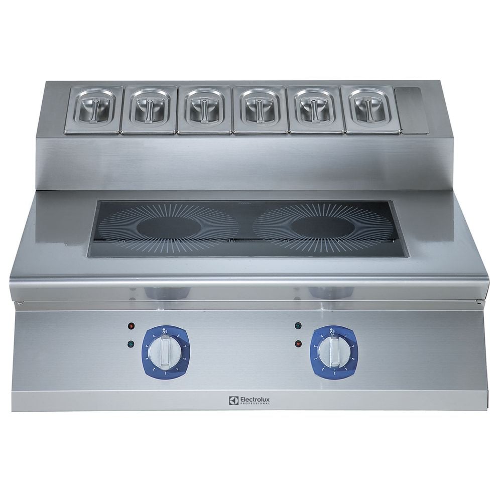 Electrolux 700XP 2 Zonlu Elektrikli Setüstü Endüksiyon Ocak+Garnitürlük, 800x73x25 cm, 371023
