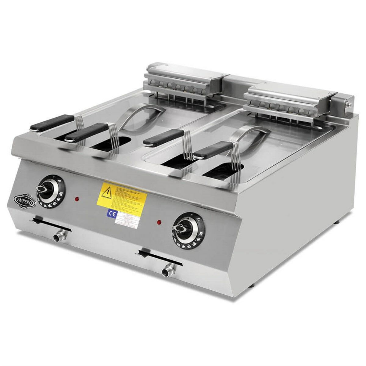 Empero Fritöz Elektrikli, 14+14 Litre 80x73x30 cm EMP.PLS.7FE020