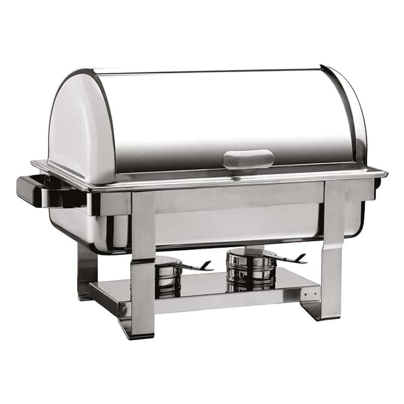 Öztiryakiler Chafing Dish, Yekpare Rolltop Kapak
