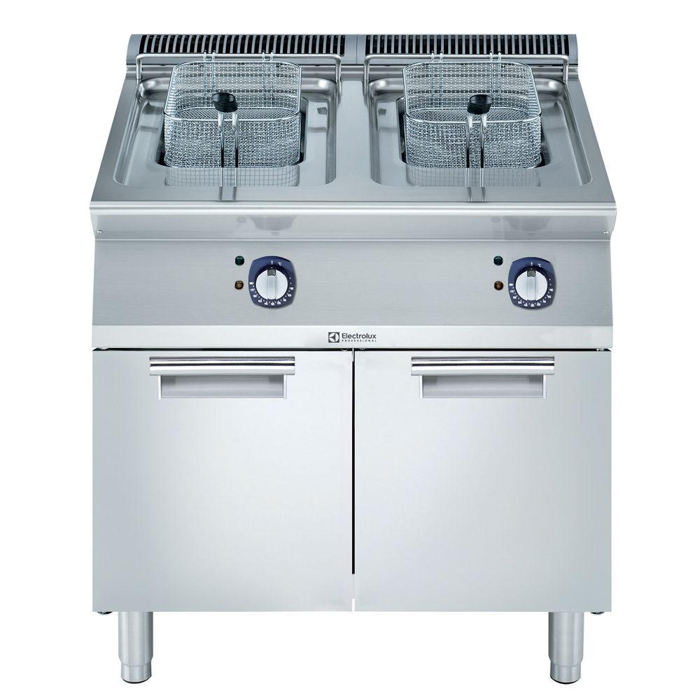 Electrolux 700XP Elektrikli 2 Hazneli Dolaplı Fritöz-2x7Lt, 800x73x85 cm, 371078