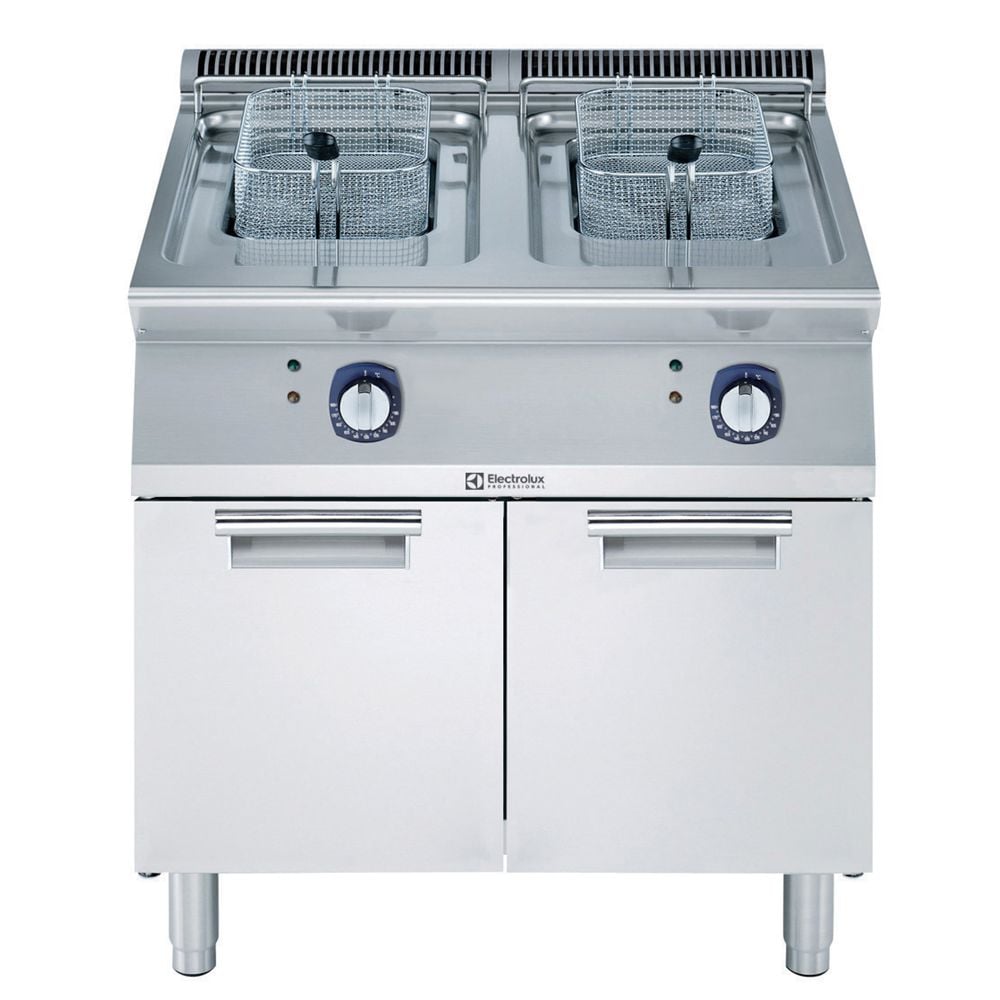 Electrolux 700XP Elektrikli 2 Hazneli Dolaplı Fritöz-2x15Lt, 800x73x85 cm, 371082