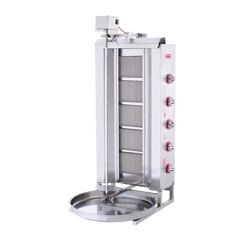 SilverInox Üstten Motorlu Döner Ocağı, 5 Radyanlı, LPG'li Ce, 2167-U5L