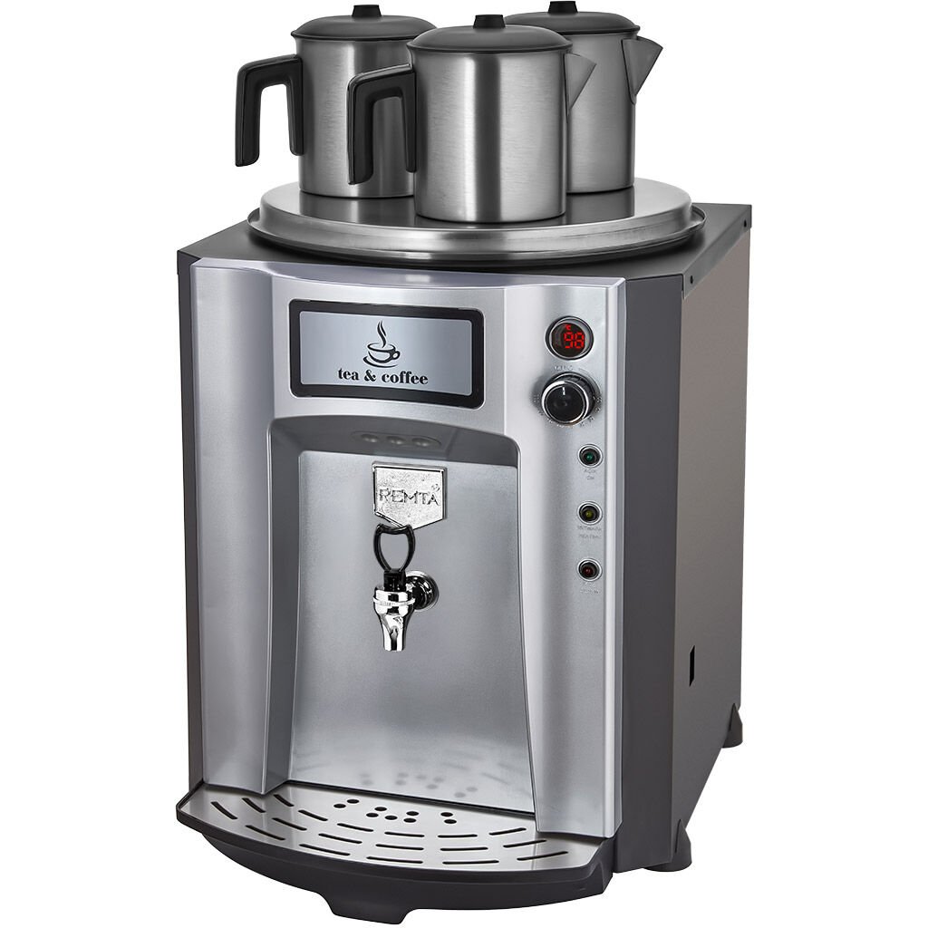 Remta 3 Demlikli Premium Jumbo Çay Makinesi, 40 L, Şamandıralı DE10SP