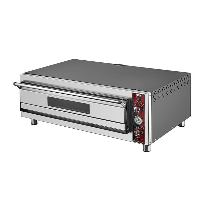 Silverinox 30 cm x 6 Pizza Kapasiteli Tek Katlı Pizza Fırını, Elektrikli, PF-92