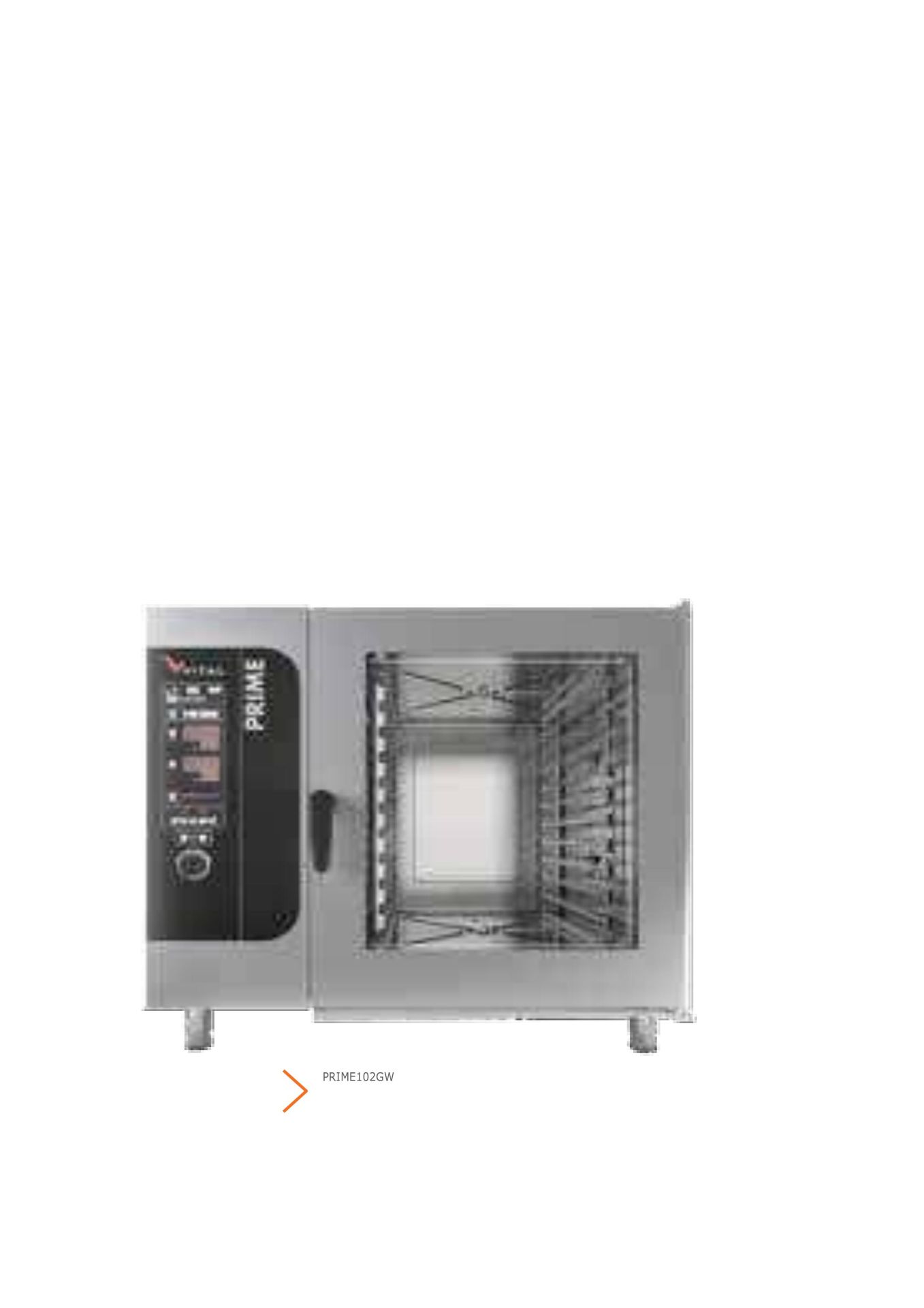 Vital Konveksiyonlu Buharlı Fırın Gazlı, Otomatik Yıkamalı 20 GN 1/1 PRIME102GW