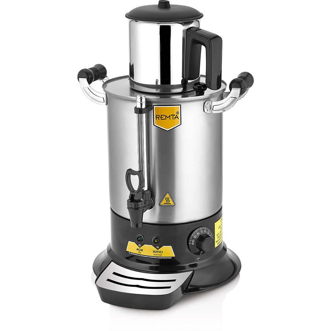 Remta Platin Model Tek Demlikli Çay Makinesi, 9 L PT11