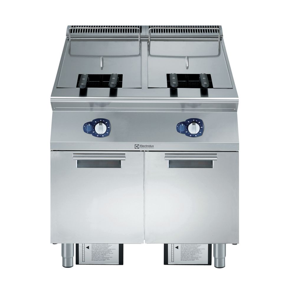 Electrolux 23+23-lt Gazlı Fritöz, 2 ''V'' Tip Hazneli, 80x93x85 cm, 391332
