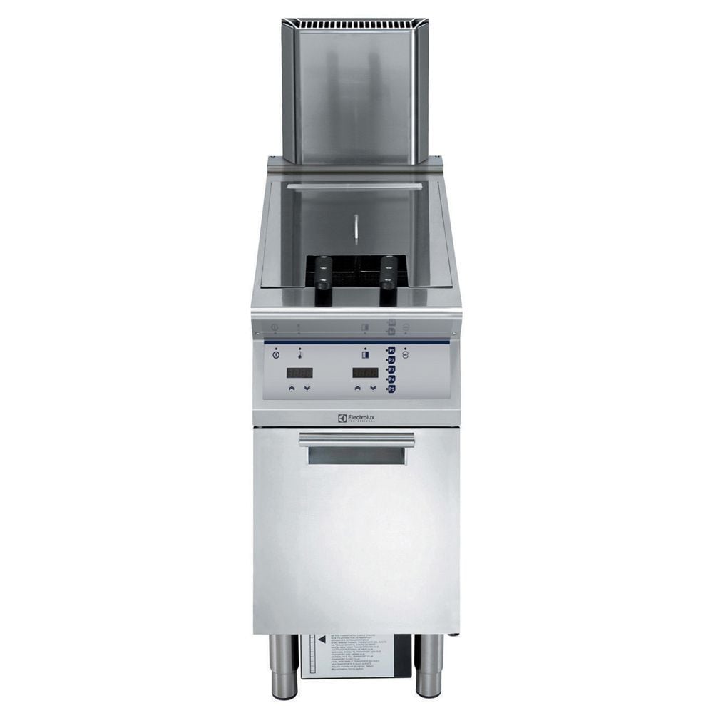 Electrolux 23-lt Gazlı Fritöz, 1 ''V'' Tip Hazneli, 40x93x85 cm, 391333