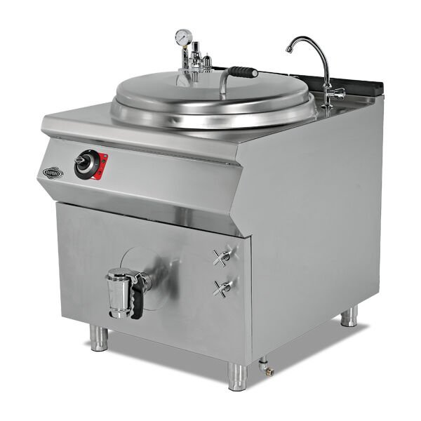 Empero Kaynatma Tenceresi 70 Litre İndirekt Elektrikli, 80x73x85 cm EMP.PLS.KTE.70