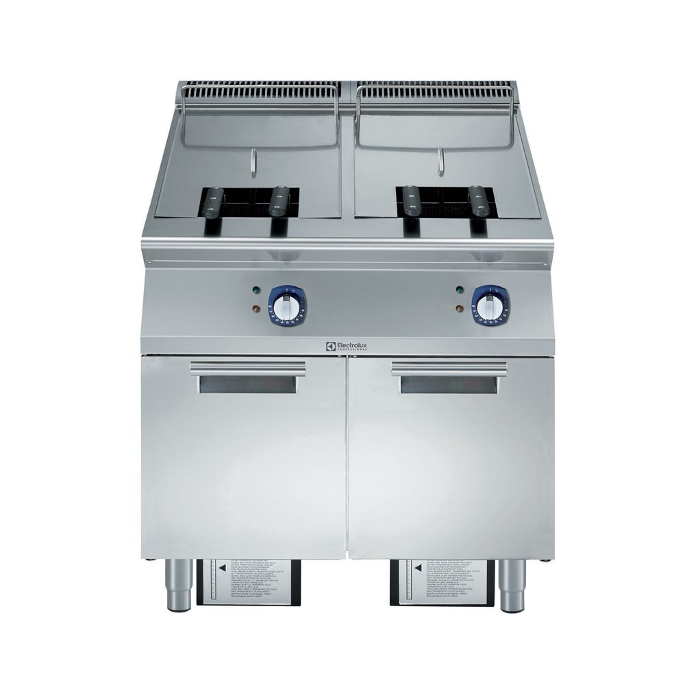 Electrolux 23+23-lt Elektrikli Fritöz, 2 ''V'' tip Hazneli, 80x93x85 cm, 391338