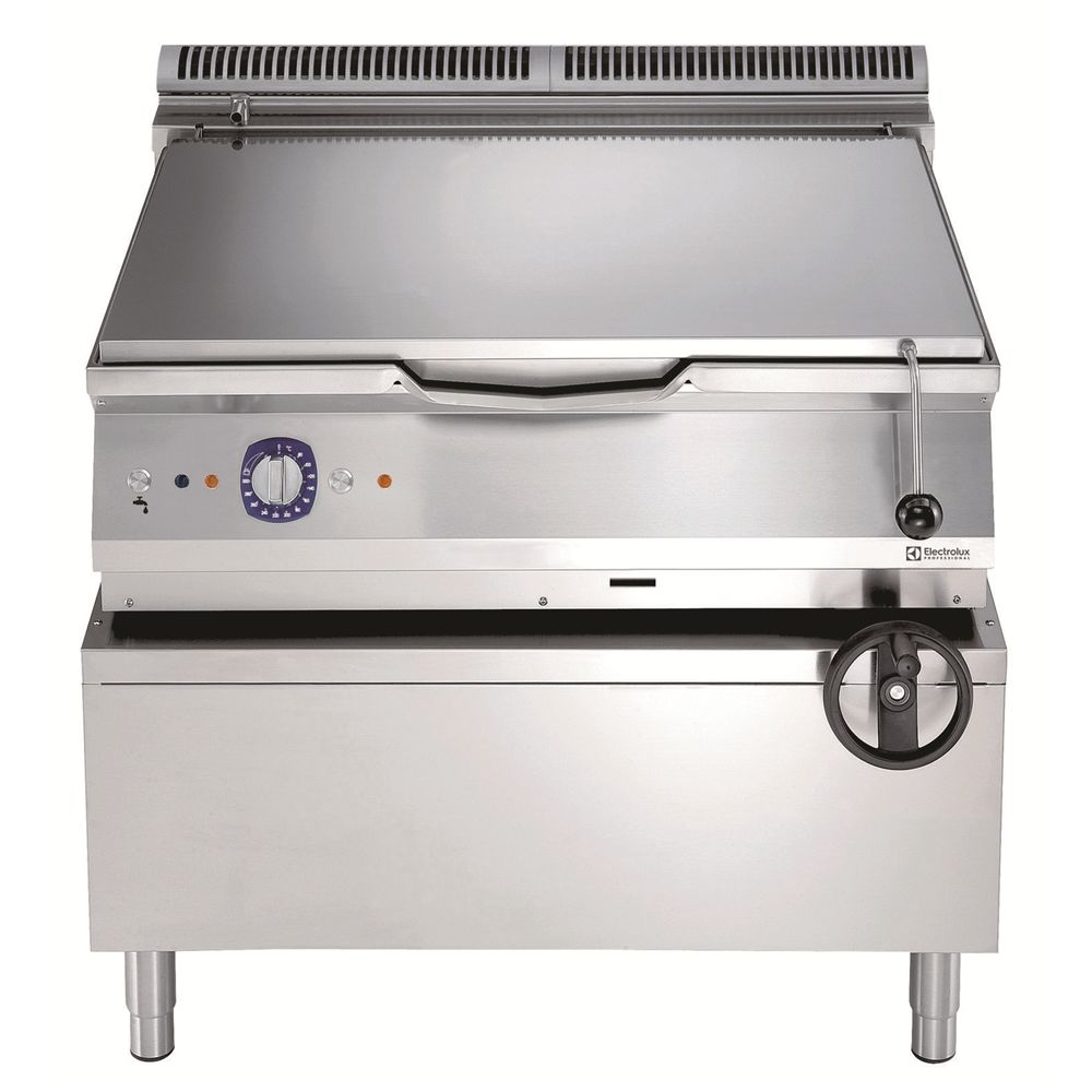 Electrolux Gazlı Devrilir Tava-80Lt, Duomat Taban, 80x93x85 cm, 391136