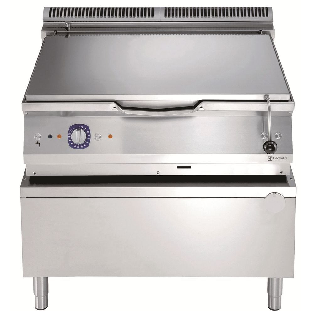 Electrolux Gazlı Otomatik Devrilir Tava-80Lt, Duomat Taban, 80x93x85 cm, 391137