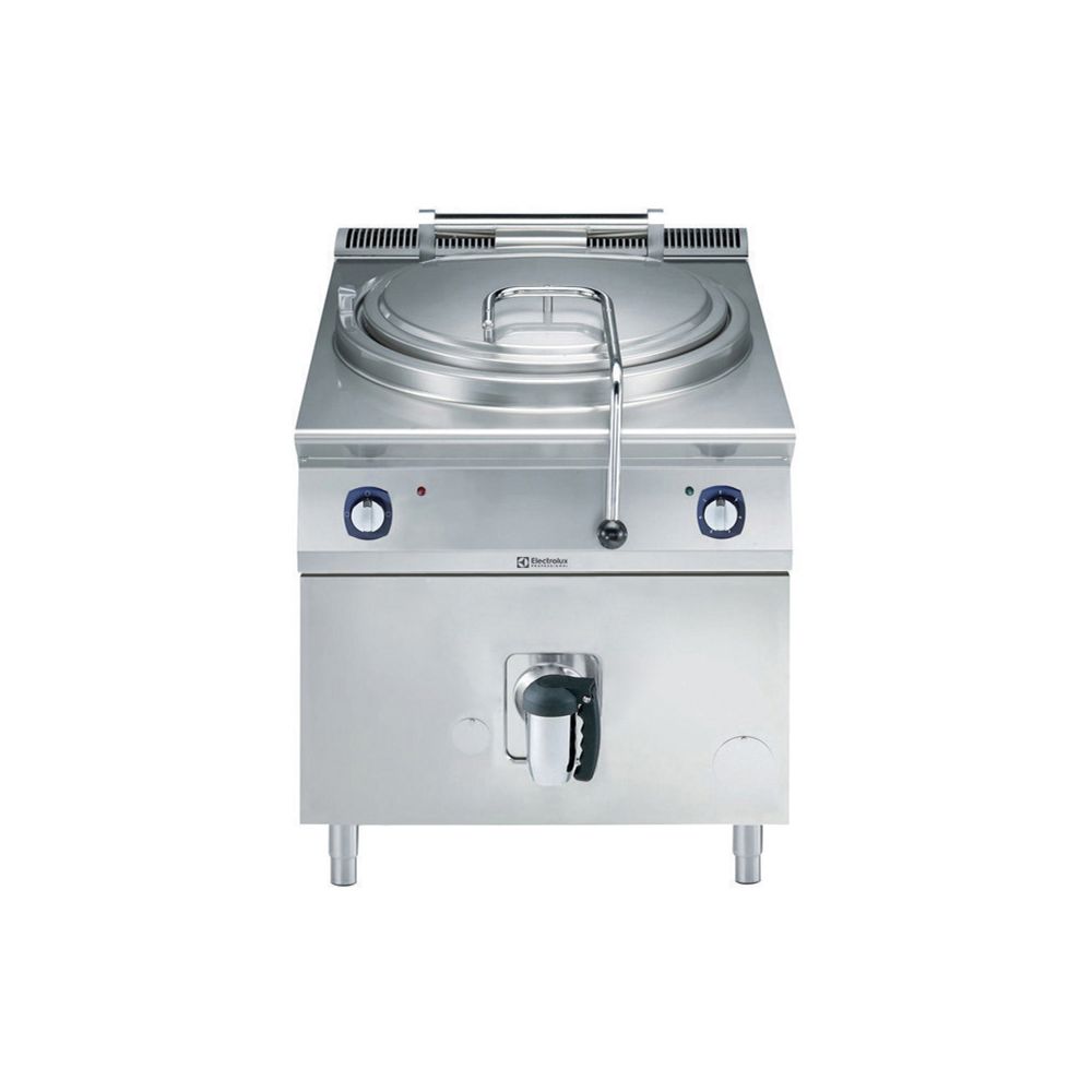 Electrolux Gazlı Silindirik Kaynatma Kazanı-150Lt, Direk Isıtma, 80x93x85 cm, 391107