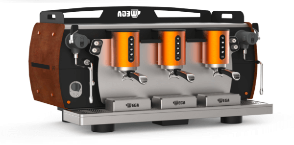 WEGA WBAR Otomatik Espresso Kahve Makinesi, 3 Gruplu EVD3