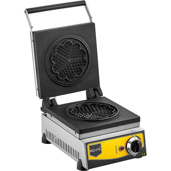 Remta Çiçek Model Waffle Makinesi, Elektrikli 16 Cm W11
