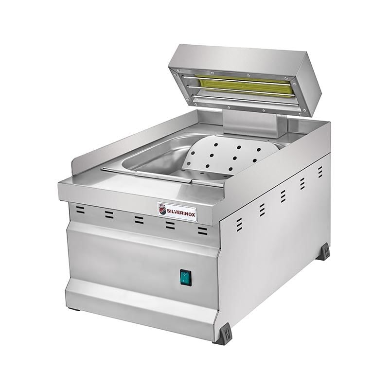 SilverInox Patates Dinlendirme Makinesi, 24x56x49 cm, PTS-02