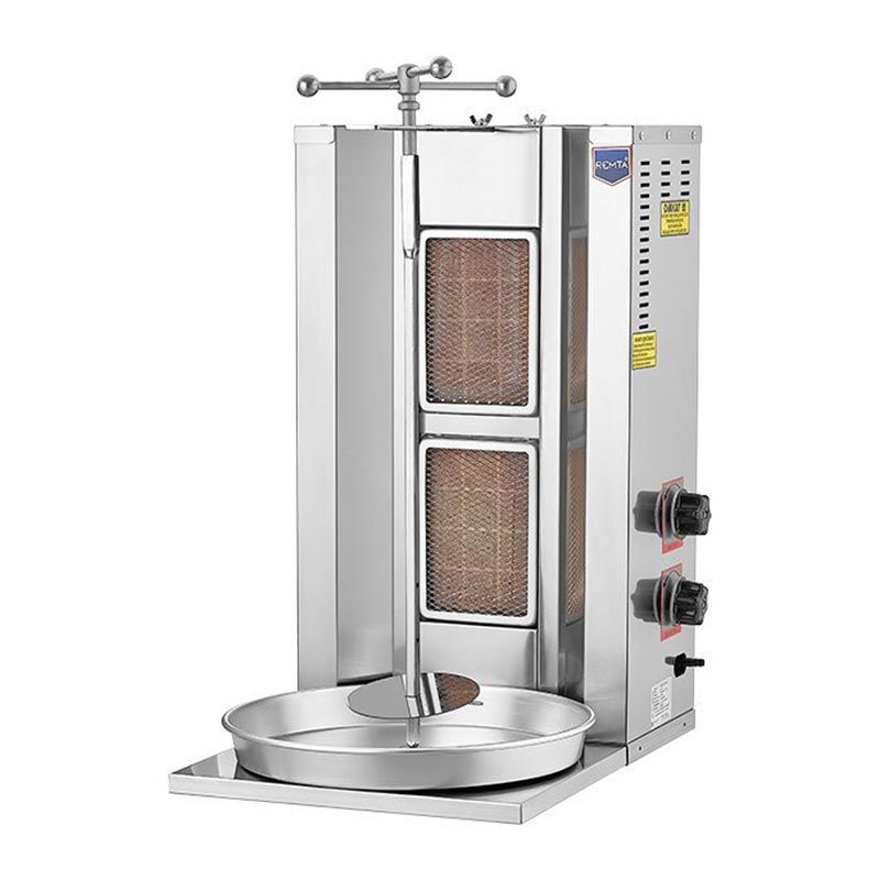 Remta Döner Ocağı, 2 Radyanlı, Gazlı D04
