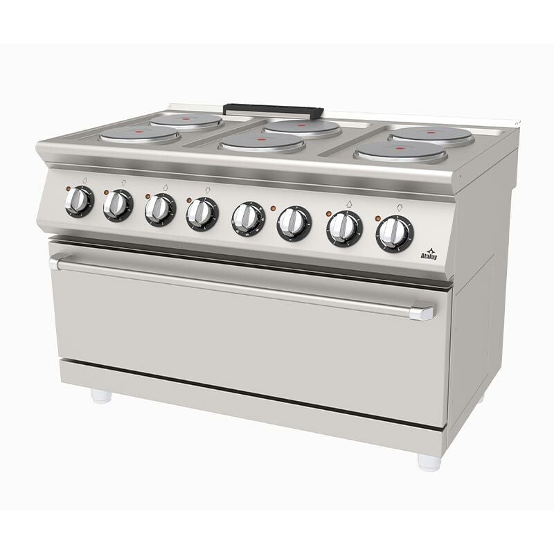 Atalay 6 lı Kuzine, Elektrikli 120x73x85 Cm AEK-1273