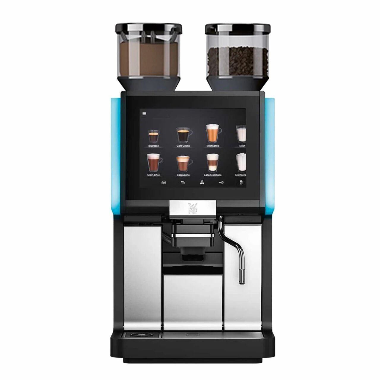 WMF 1500S Full Otomatik Kahve Makinesi, 1 Öğütücü, 1 Çikolata Slotu
