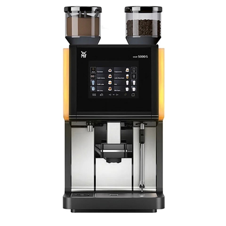 WMF 5000S Full Otomatik Kahve Makinesi, 1 Ögütücü 1 Çikolata Slotu