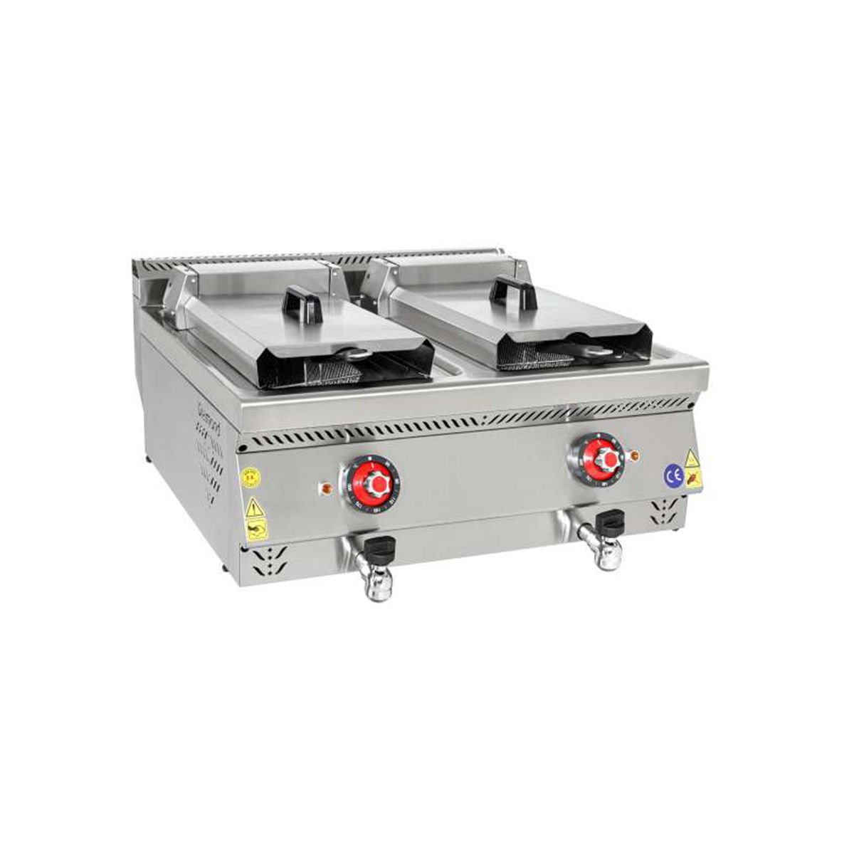 Himaksan Elektrikli Fritöz Set Üstü, Çiftli 9+9 Lt HMK SFE 663