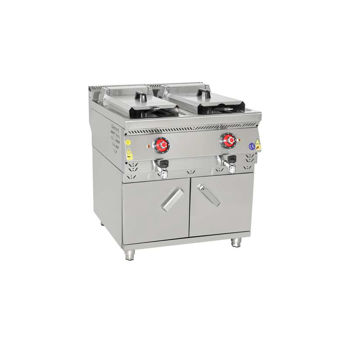 Himaksan Elektrikli Çiftli Fritöz, Dolaplı 9+9 Litre HMK DFE 668
