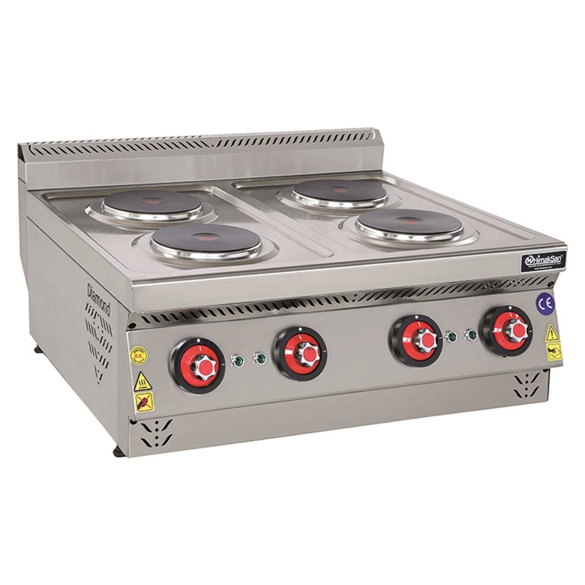 Himaksan 4 lü Elektrikli Ocak, 80x70x30 Cm HMK SOE 873