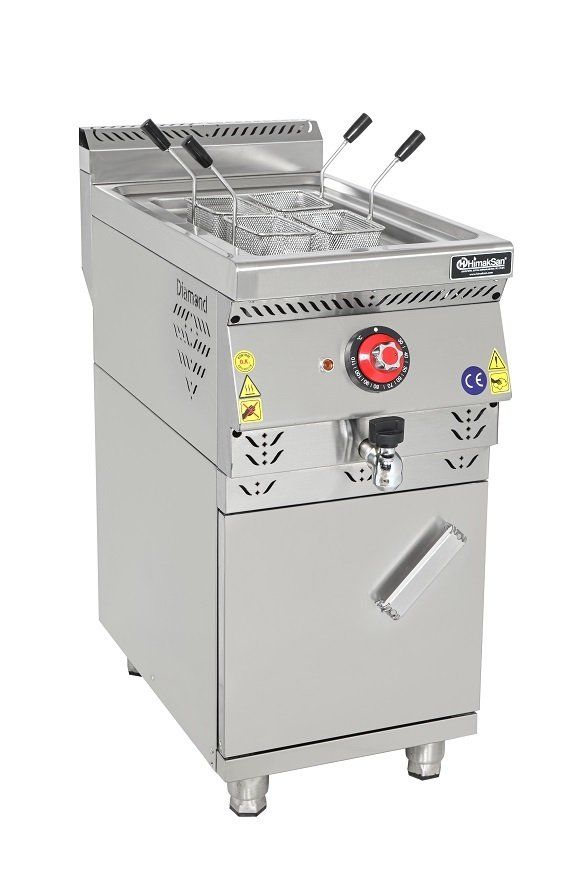 Himaksan Dolaplı Makarna Haşlama Makinesi, Elektrikli 40x70 Cm HMK-DMHE 478