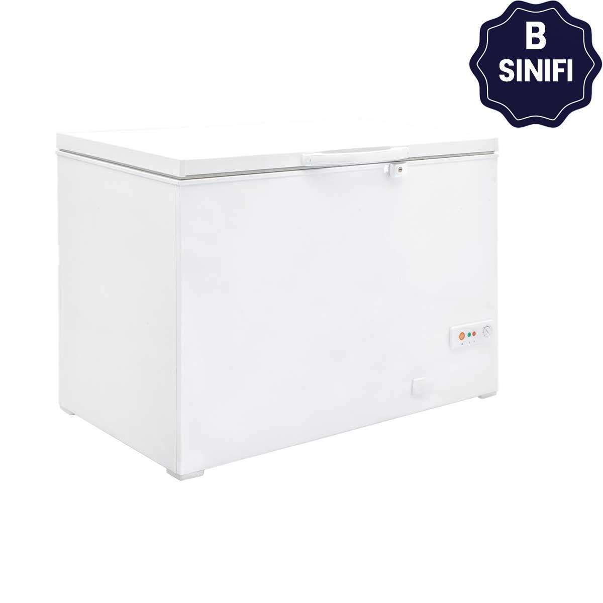 Şenocak 300 Litre Blok Kapaklı Ticari tip Derin Dondurucu, D313 DF Dual