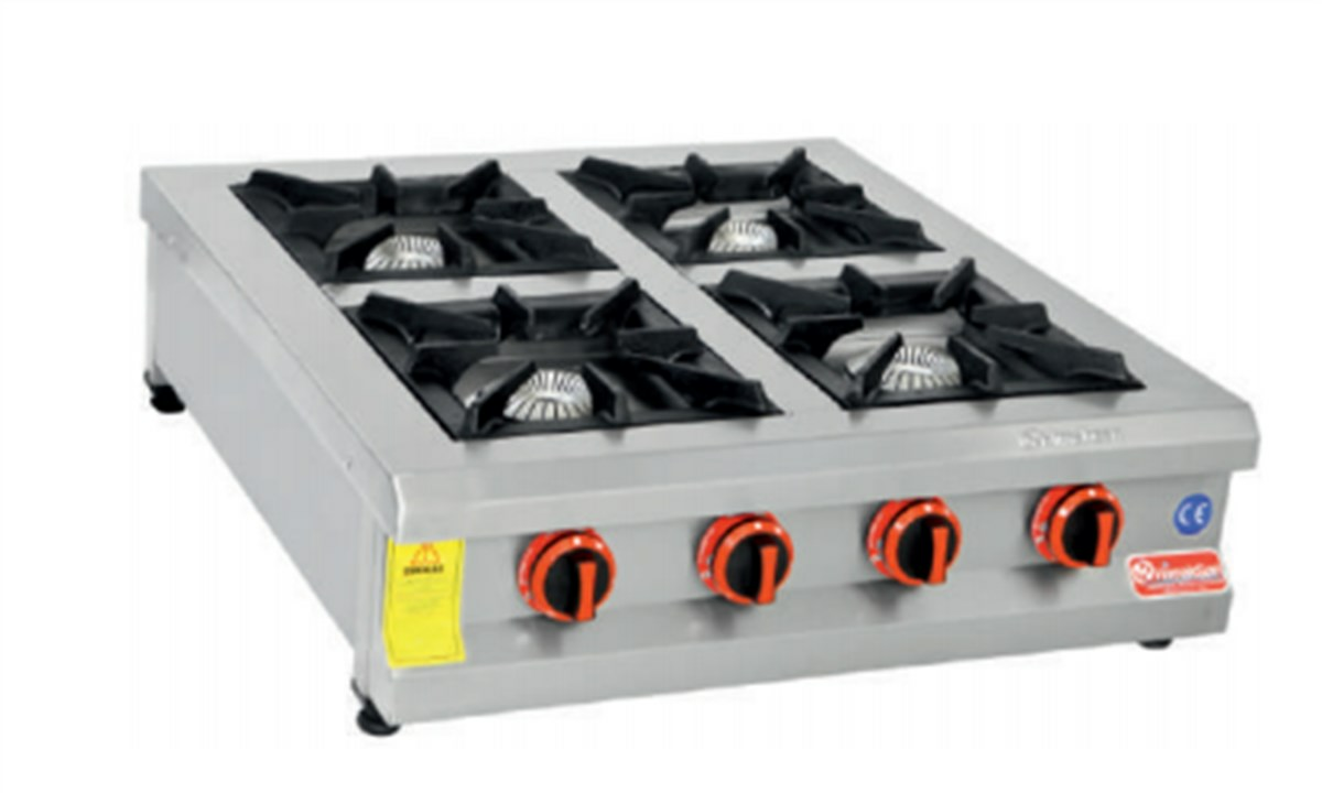 Himaksan 4 lü Ocak Set Üstü Gazlı Ve Lpg, 90x90x25, HMK-SOG 990 Ce